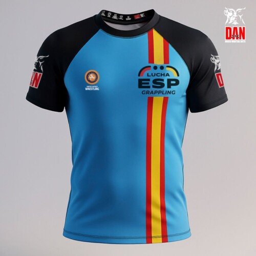 CAMISETA ELASTICA DAN FELODA SORAUREN AZUL