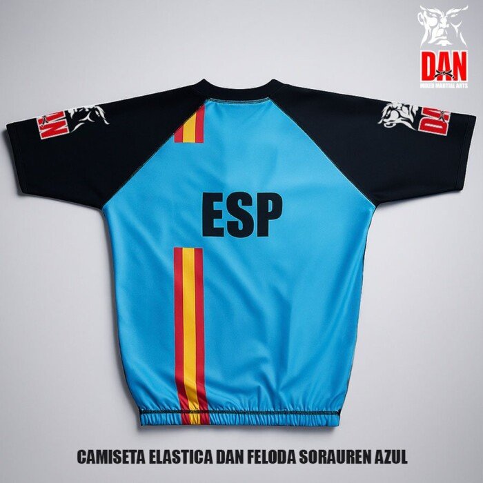 CAMISETA ELASTICA DAN FELODA SORAUREN AZUL - Imagen 3