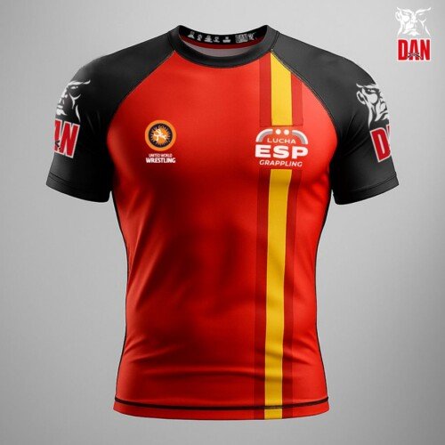 CAMISETA ELASTICA DAN FELODA SORAUREN ROJA