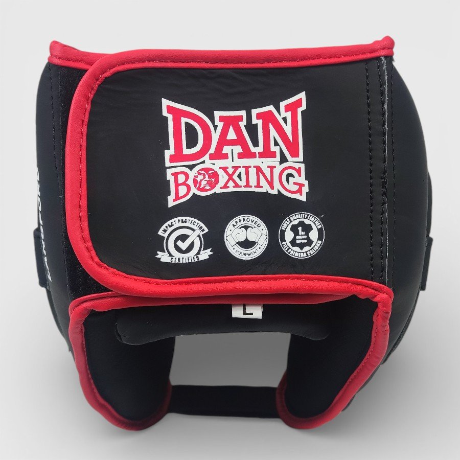 CASCO BARRA DANboxing LANGFORD PIEL NEGRO - Imagen 3