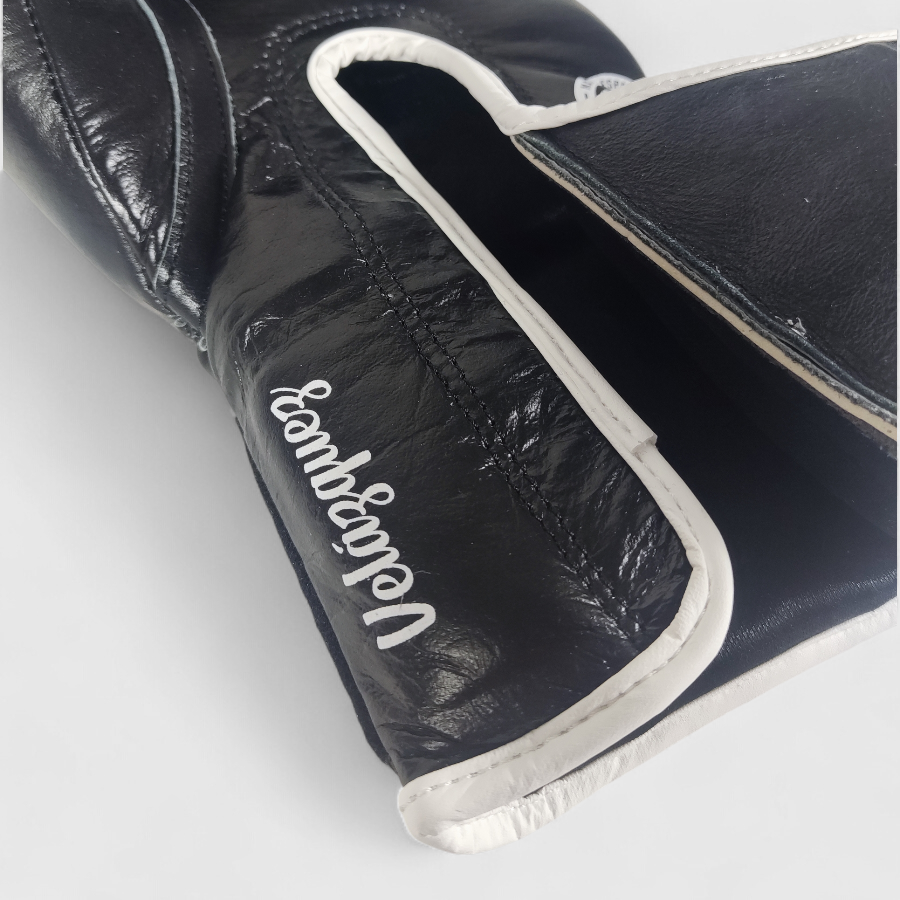 GUANTES DANboxing VELAZQUEZ PIEL NEGRO/BLANCO - Imagen 5