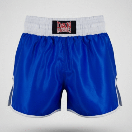 PANTALON KICK/THAI DANboxing TOSHIO AZUL/BLANCO