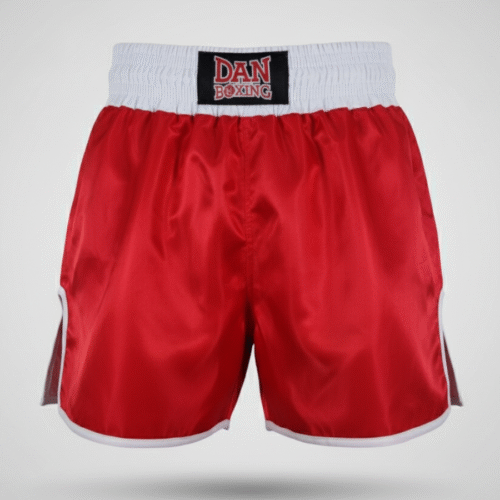 PANTALON KICK/THAI DANboxing TOSHIO ROJO/BLANCO