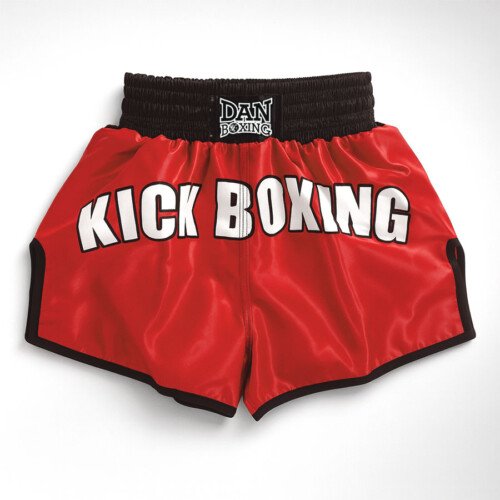 PANTALON KICK/THAI DANboxing OSAMU ROJO/NEGRO