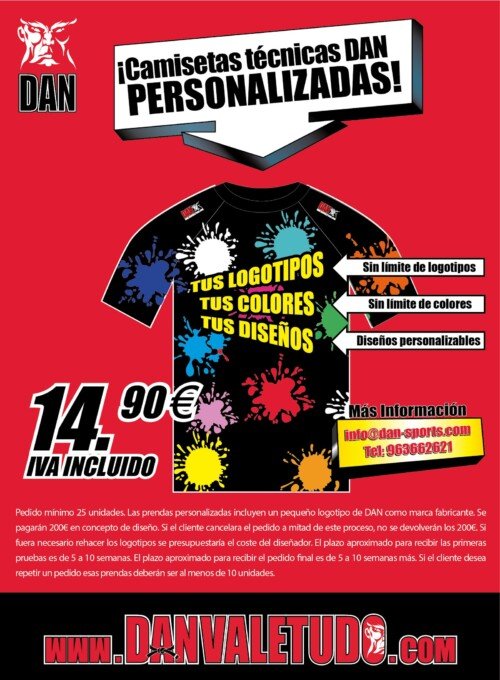 CAMISETAS PERSONALIZADAS DAN