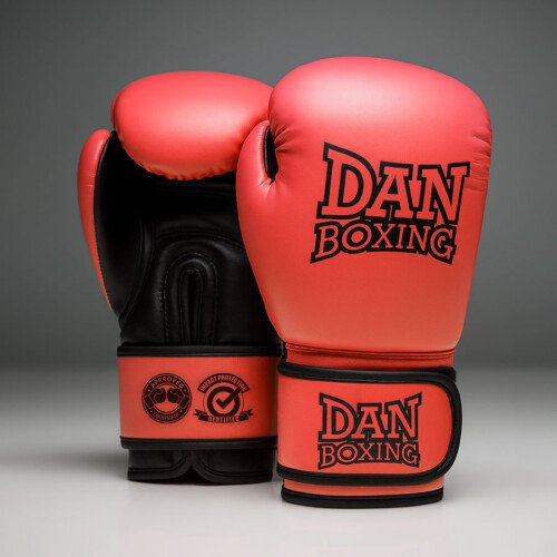 GUANTES DANboxing KEIKOTO NARANJA FLUOR