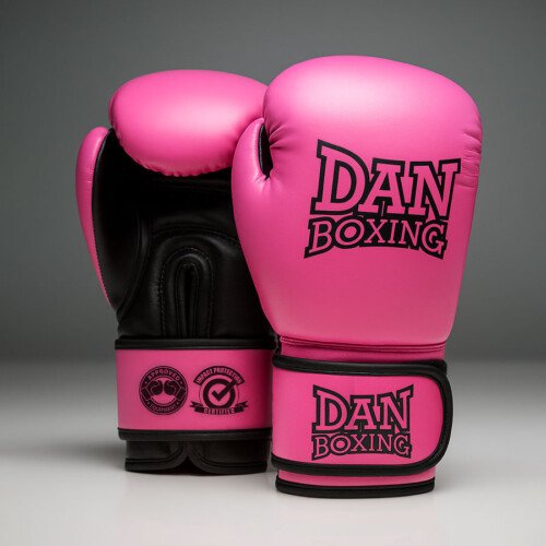 GUANTES DANboxing KEIKOTO ROSA FLUOR