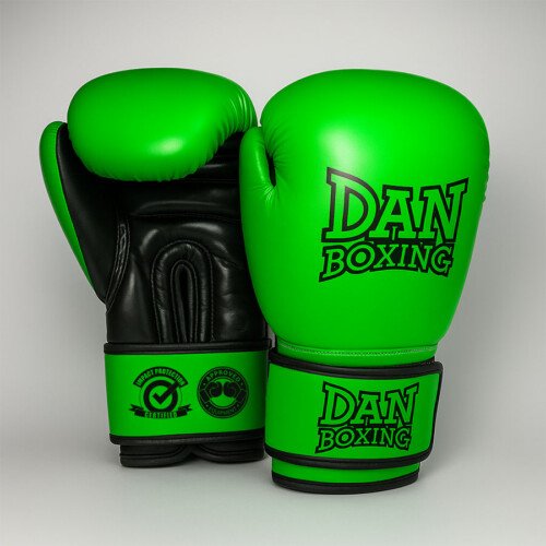 GUANTES DANboxing KEIKOTO VERDE FLUOR