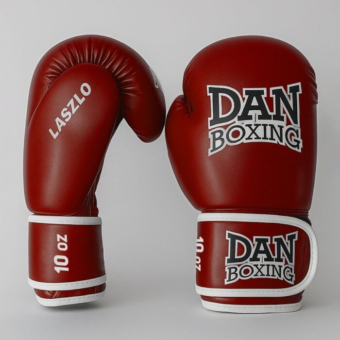 GUANTES DANboxing LASZLO ROJO FS - Imagen 2