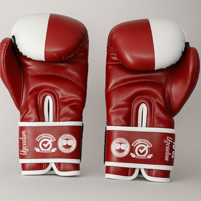 GUANTES DANboxing UZCUDUN ROJO - Imagen 3