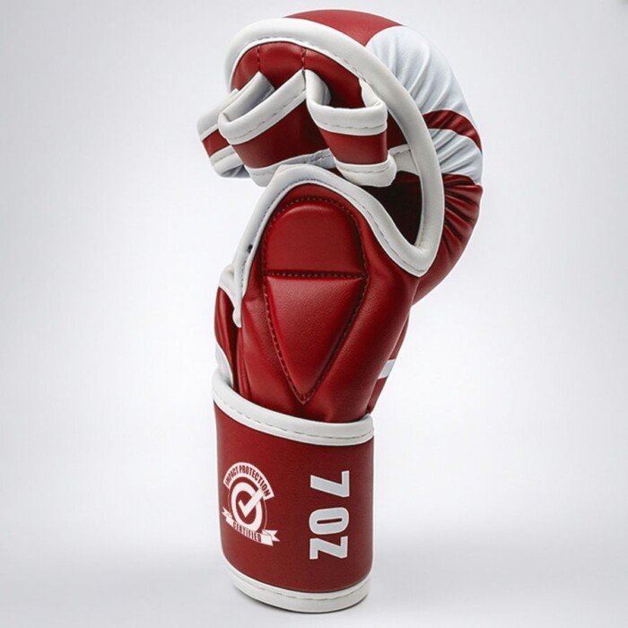 GUANTILLAS MMA DAN HARRISON ROJA/BLANCA - Imagen 4
