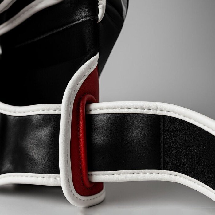 GUANTILLAS MMA DAN KAZUSHI PIEL NEGRO/ROJO - Imagen 3