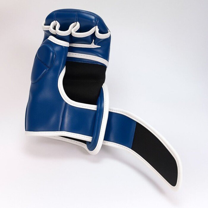 GUANTILLAS MMA DAN SHAMROCK AZUL/BLANCO - Imagen 3