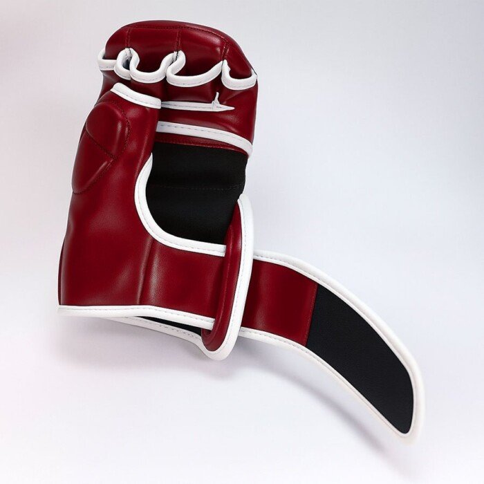 GUANTILLAS MMA DAN SHAMROCK ROJO/BLANCO - Imagen 3