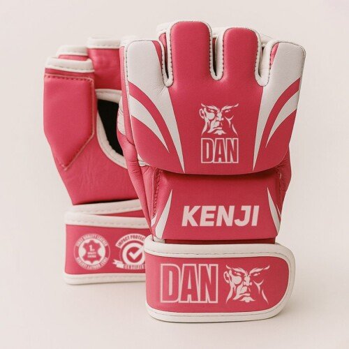 GUANTILLAS MMA DAN KENJI ROSA/BLANCO