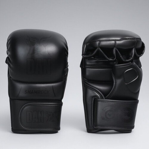 GUANTILLAS MMA DAN SHAMROCK NEGRO/NEGRO