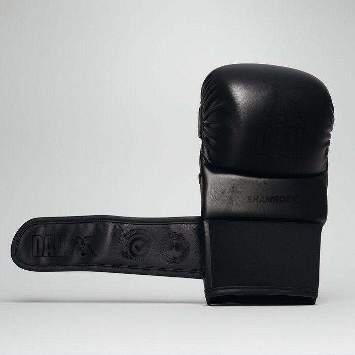 GUANTILLAS MMA DAN SHAMROCK NEGRO/NEGRO - Imagen 7
