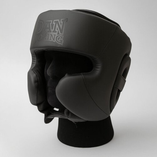 CASCO POMULOS DANboxing EVANDER NEGRO/NEGRO