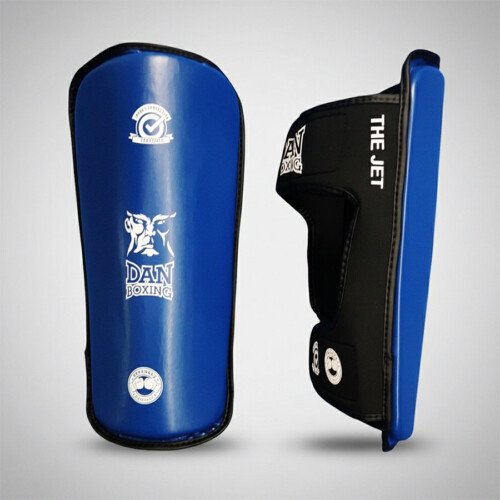 ESPINILLERAS DANboxing THE JET AZUL PG ESPINILLERAS DANboxing THE JET AZUL PG