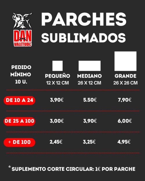 PARCHES PERSONALIZADOS