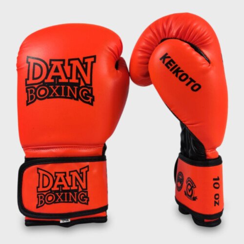 GUANTES DANboxing KEIKOTO NARANJA FLUOR