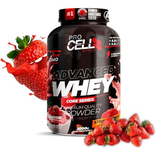 PROTEINA PRO CELL WHEY STRAWBERRY 900GR