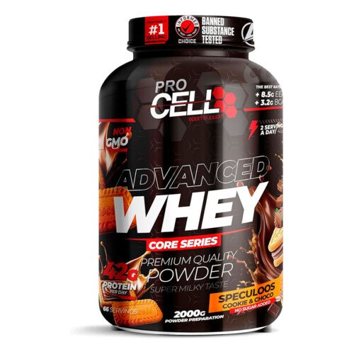 PROTEINA PRO CELL WHEY COOKIES & CHOCO 900GR