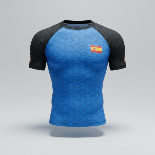 CAMISETA ELASTICA DAN FELODA ELCANO AZUL