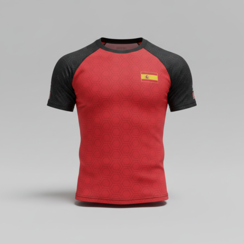 CAMISETA ELASTICA DAN FELODA ELCANO ROJO