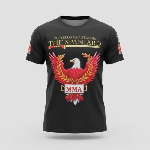 CAMISETA DAN COSTELLO NEGRA