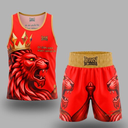 SET BOXEO DANboxing EFIGIE ROJO