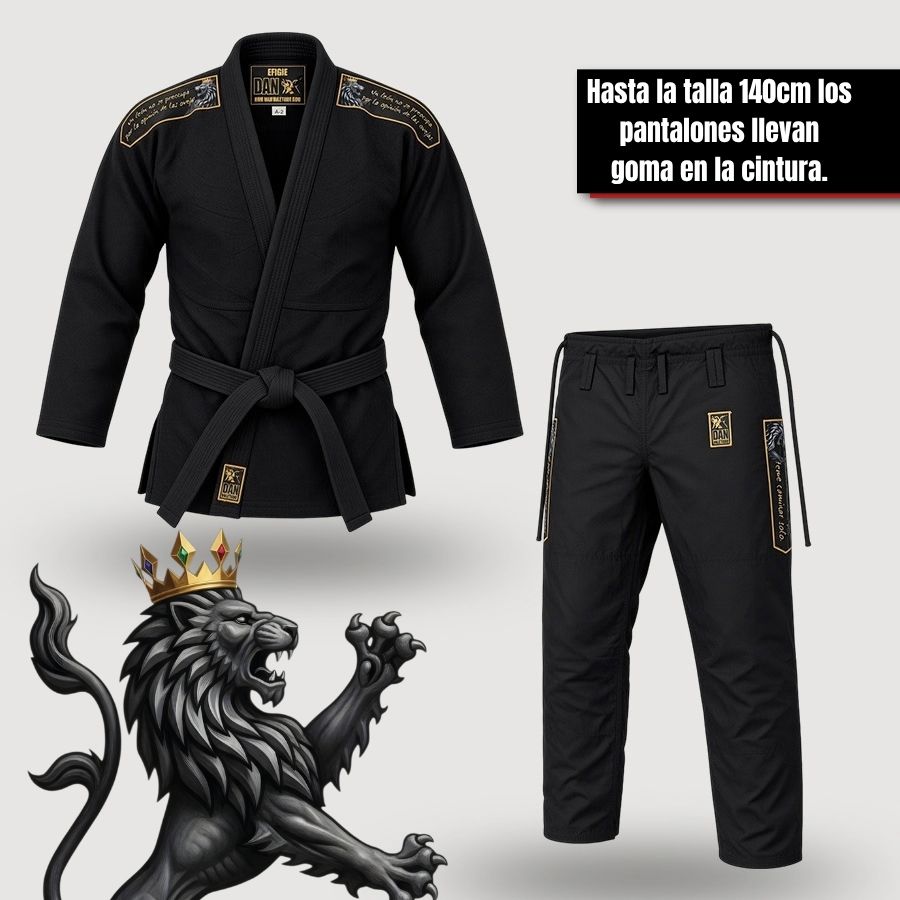 KIMONO DANvaletudo EFIGIE NEGRO